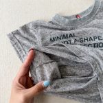 【80-130cm】半袖Ｔシャツ 女の子 英字 プリント シンプル - 画像 (10)