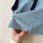 【80-130cm】ベスト 女の子 英字 カラフル ファッション - 画像 (11)