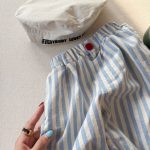 【80-130cm】パンツ 女の子 七分丈 ワイドパンツ カジュアル - 画像 (15)