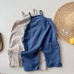 【80-130cm】パンツ 女の子 英字 オーバーオール シンプル - 画像 (13)