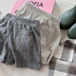 【80-130cm】ショートパンツ 女の子 ボーダー柄 ストレッチで快適 - 画像 (11)