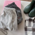 【80-130cm】ショートパンツ 女の子 ボーダー柄 ストレッチで快適 - 画像 (16)