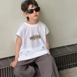 【90-160cm】Ｔシャツ 男の子 ノースリープ シンプル - 画像 (7)