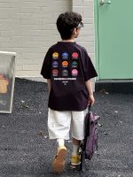 【90-160cm】半袖Ｔシャツ 男の子 プリント トレンド - 画像 (3)
