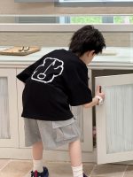【90-160cm】半袖Tシャツ 男の子 プリント カートゥーン - 画像 (3)
