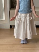 【90-140cm】スカート 女の子 無地 ローズ シンプル - 画像 (6)