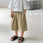 【90-140cm】ショートパンツ 男の子 レトロ 韓国風 - 画像 (7)