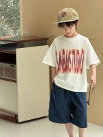 【90-160cm】半袖Tシャツ 男の子 トレンド ゆったり - 画像 (6)