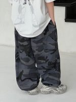 【90-150cm】パンツ 男の子 カモフラ ゆったり 履きやすい - 画像 (5)