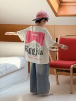 【100-160cm】半袖Tシャツ 男の子 英字 快適 ファッション - 画像 (4)