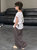 【90-160cm】Ｔシャツ 男の子 ノースリープ シンプル - 画像 (5)