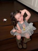【90-150cm】トップス 女の子 チュール カートゥーン - 画像 (6)
