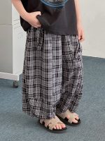 【90-150cm】パンツ 男の子 チェック柄 レトロ 合わせやすい - 画像 (2)