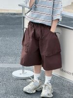 【90-160cm】ショートパンツ 男の子 速乾 ゆったり - 画像 (2)