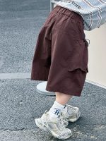 【90-160cm】ショートパンツ 男の子 速乾 ゆったり - 画像 (4)