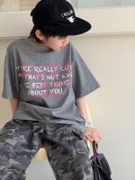 【90-160cm】半袖Ｔシャツ 男の子 プリント 英字 カジュアル - 画像 (2)
