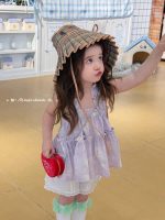 【90-150cm】トップスorパンツorセットアップ 女の子 キャミソール ファッション - 画像 (4)