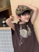 【100-160cm】半袖Ｔシャツ 男の子 プリント ストリート風 - 画像 (5)