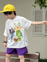 【90-160cm】半袖Tシャツ 男の子 カートゥーン かわいい