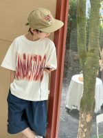 【90-160cm】半袖Tシャツ 男の子 トレンド ゆったり - 画像 (2)