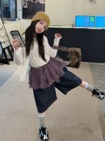 【100-160cm】ショートパンツ 韓国風 花柄 五分丈 薄手 カジュアル 合わせやすい