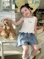 【90-150cm】トップスorパンツorセットアップ 女の子 ノースリープ フリル - 画像 (5)
