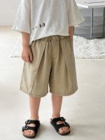 【90-140cm】ショートパンツ 男の子 レトロ 韓国風 - 画像 (2)