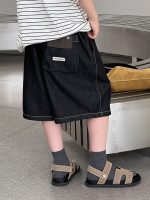 【100-160cm】ショートパンツ 男の子 ポケット付き レトロ