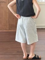 【90-160cm】ショートパンツ 男の子 刺繍 合わせやすい - 画像 (4)