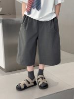 【90-160cm】ショートパンツ 男の子 無地 シンプル 履きやすい - 画像 (2)