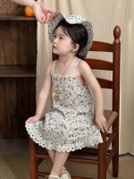 【90-140cm】ワンピース&ハット 女の子 花柄 キャミソール　 - 画像 (5)