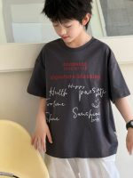【90-160cm】半袖Ｔシャツ 男の子 プリント 英字 トレンド - 画像 (6)