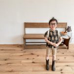 【80-130cm】半袖Ｔシャツ 女の子 熊柄 かわいい - 画像 (4)