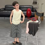 【90-160cm】ベスト 男の子 無地 トレンド 合わせやすい - 画像 (7)