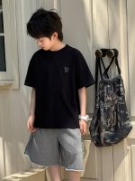 【90-160cm】半袖Ｔシャツ 男の子 グラフィティ 英字 シンプル - 画像 (6)