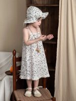 【90-140cm】ワンピース&ハット 女の子 花柄 キャミソール　 - 画像 (6)