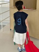 【90-160cm】Ｔシャツ 男の子 プリント 英字 ノースリープ - 画像 (4)