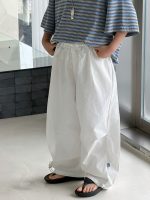 【90-160cm】パンツ 男の子 ゆったり シンプル - 画像 (3)