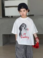 【90-160cm】半袖Ｔシャツ 男の子 イヌ プリント 通気性拔群 - 画像 (3)
