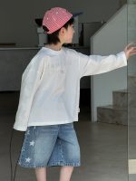 【90-150cm】長袖Ｔシャツ 男の子 無地 シンプル ゆったり - 画像 (5)