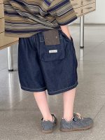 【100-160cm】ショートパンツ 男の子 ポケット付き レトロ - 画像 (5)