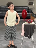 【90-160cm】ベスト 男の子 無地 トレンド 合わせやすい - 画像 (3)