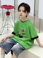 【100-170cm】ショートパンツ 切り替え ファッション カジュアル デニム 男の子 - 画像 (6)