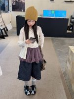 【100-160cm】ショートパンツ 韓国風 花柄 五分丈 薄手 カジュアル 合わせやすい - 画像 (3)