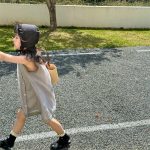 【80-130cm】ワンピース 女の子 無地 ノースリープ - 画像 (5)