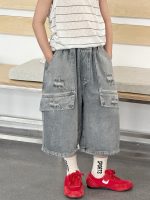 【90-160cm】パンツ 男の子 ポケット付き カーゴパンツ - 画像 (5)