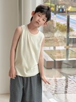 【90-160cm】ベスト 男の子 無地 トレンド 合わせやすい - 画像 (5)
