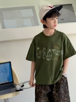 【100-160cm】半袖Ｔシャツ 男の子 ゆったり カジュアル - 画像 (2)