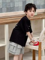 【90-160cm】半袖Tシャツ 男の子 プリント カートゥーン - 画像 (5)