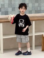 【90-160cm】半袖Tシャツ 男の子 プリント カートゥーン - 画像 (4)